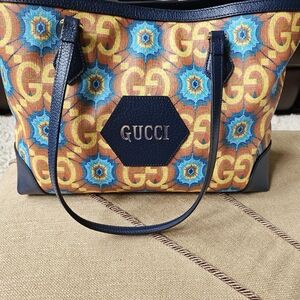 SOLD Gucci Multicolor Tote Bag